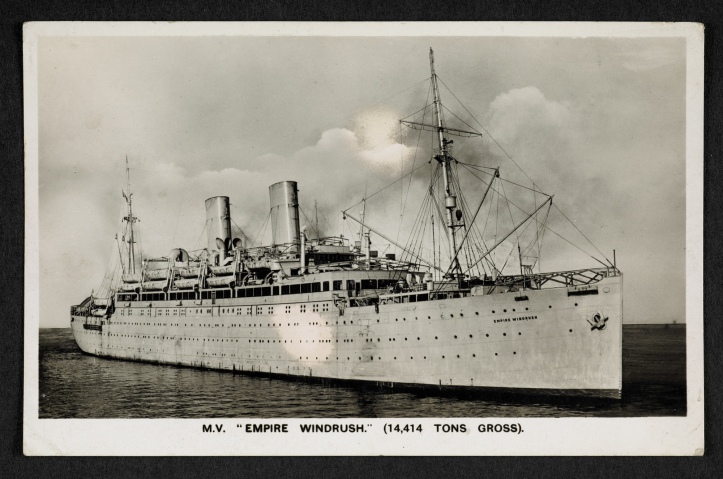 andrea-levy-postcard_of_empire_windrush_front